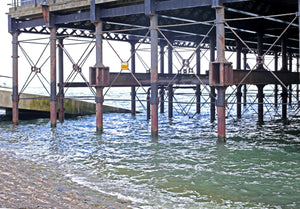 Under the rusting Boardwalk